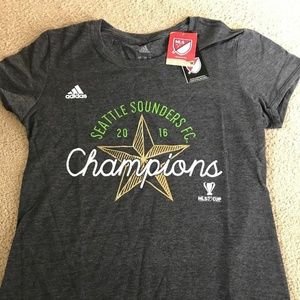adidas Tops - ADIDAS Seattle Sounders Fc Soccer Cup T shirt adidas Tops - ADIDAS Seattle Sounders Fc Soccer Cup T shirt